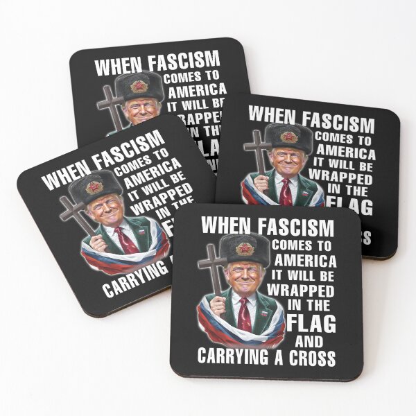 Item preview, When Fascism Comes To America Anti Trump Sticker designed and sold by EthosWear.