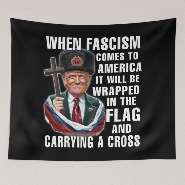 Item preview, When Fascism Comes To America Anti Trump Sticker designed and sold by EthosWear.