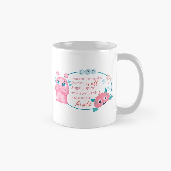 Item preview, BPD - Borderline Personality Disorder - Pink Monsters  designed and sold by The Courtesan Boutique.