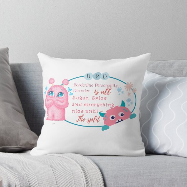 Item preview, BPD - Borderline Personality Disorder - Pink Monsters  designed and sold by The Courtesan Boutique.