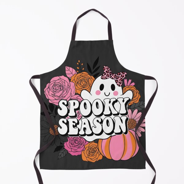 Item preview, Spooky Season Ghost with Pink Florals and Cute Halloween Aesthetic designed and sold by MvuuStudio.