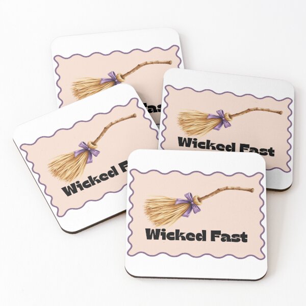 Item preview, Wicked Fast Witch's Broom Halloween Design designed and sold by rustyroofco.
