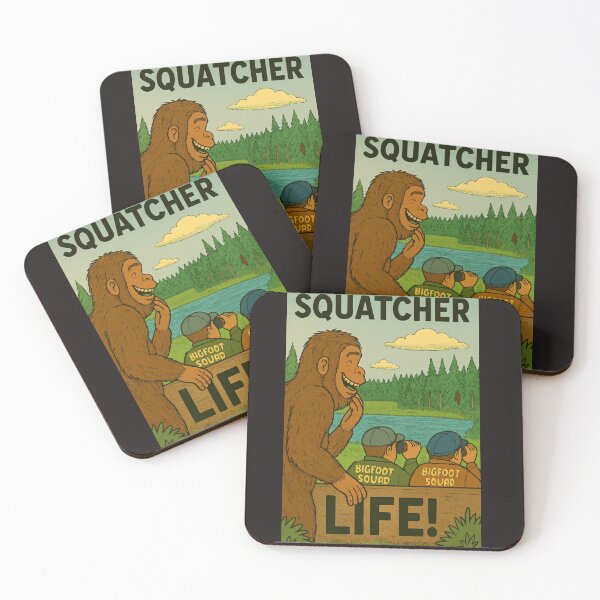 Item preview, Bigfoot Squad – Gone Squatching, sasquatchs designed and sold by Gazmerch.