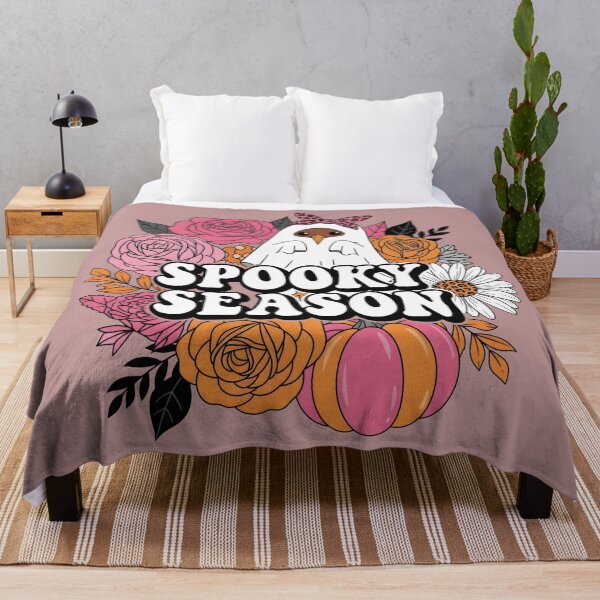Item preview, Spooky Season Kiwi Ghost and Floral Halloween Aesthetic designed and sold by MvuuStudio.
