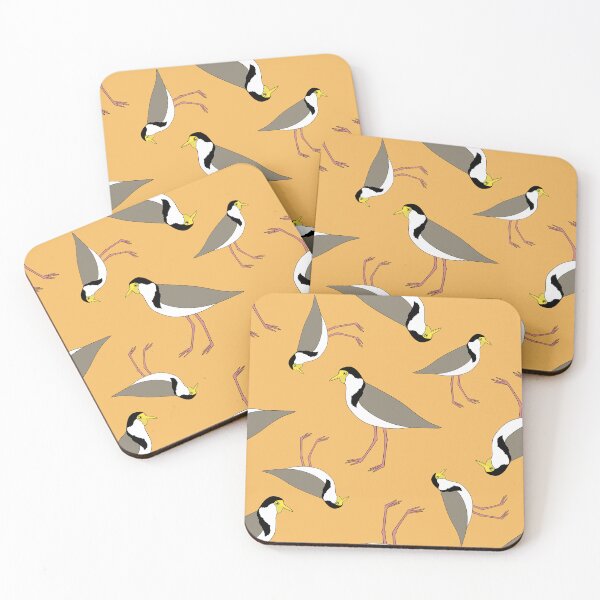 Item preview, Lapwings Galore (gold) designed and sold by LauraXTan.