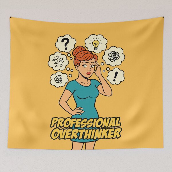 Item preview, Professional Overthinker designed and sold by IKDG.