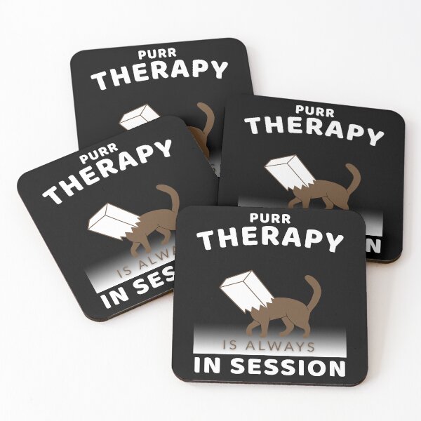 Item preview, Cute Cat Lover - Purr Therapy Is Always In Session designed and sold by WGBTee.