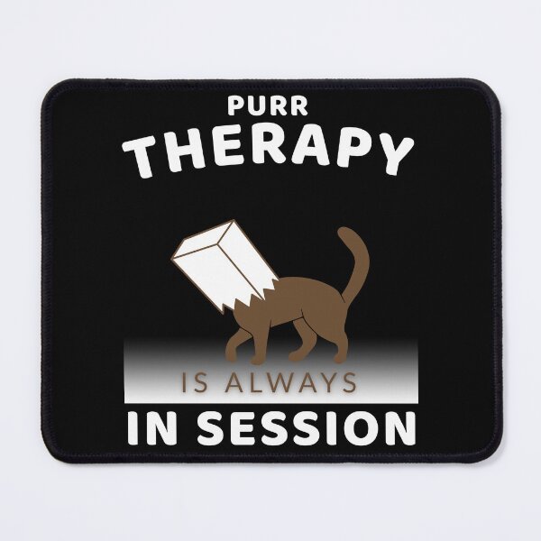 Item preview, Cute Cat Lover - Purr Therapy Is Always In Session designed and sold by WGBTee.
