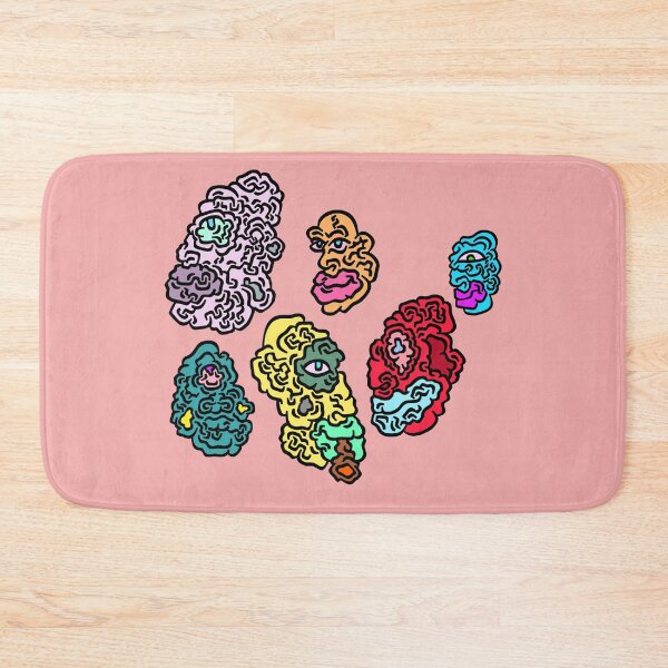 Item preview, cluster of digital faces drawing designed and sold by pascocharacters.