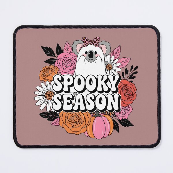 Item preview, Spooky Season Koala Ghost and Floral Halloween for Aussie Wildlife Fans designed and sold by MvuuStudio.