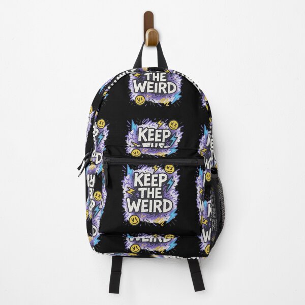 Item preview, Keep the Weird – Bold Retro Vibes designed and sold by vicesofahooligan.