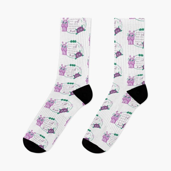 Item preview, BPD - Borderline Personality Disorder - Purple and green Monsters  designed and sold by The Courtesan Boutique.
