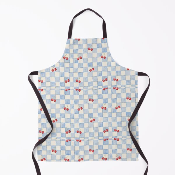 Item preview, blue checkered cherry designed and sold by cynnie731.