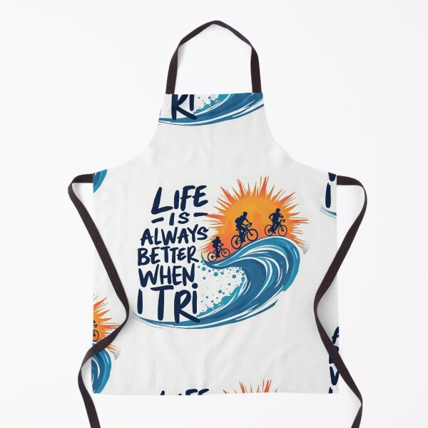 Item preview, Life is Always Better When I Tri – Triathlon Motivation Design designed and sold by Triathlongram.
