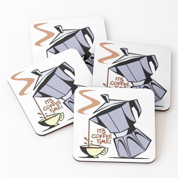 Item preview, It's Coffee Time! designed and sold by Faissal Thomass.