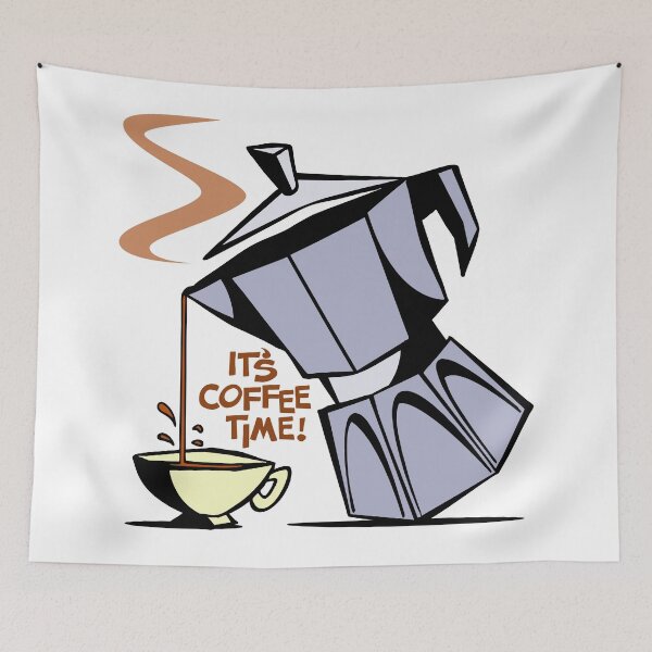 Item preview, It's Coffee Time! designed and sold by Faissal Thomass.