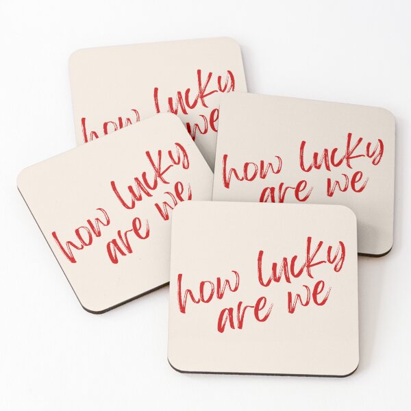 Item preview, How Lucky Are We designed and sold by MMY.