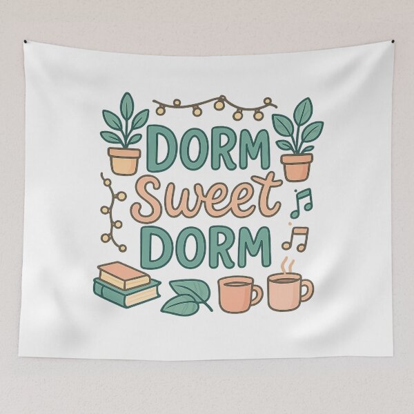 Item preview, “Dorm Sweet Dorm” Decor designed and sold by mav7designs.