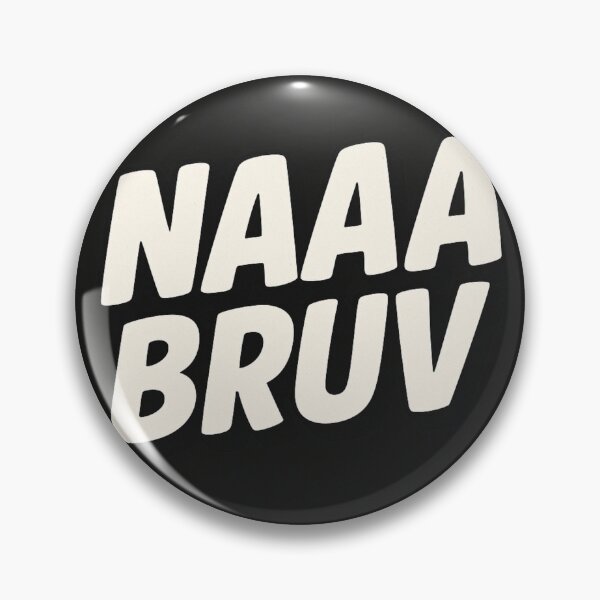 Item preview, NAAA BRUV | UK Slang Comic Text Tee designed and sold by ViralByDesign.