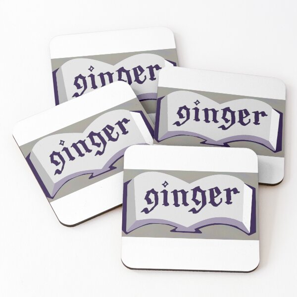 Item preview, Deep Purple Book Spice Label Ginger designed and sold by abitofaromantic.