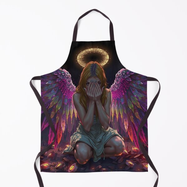 Item preview, Stain Glass Angel | When Peace Shatters designed and sold by Toxi Nostalgia .