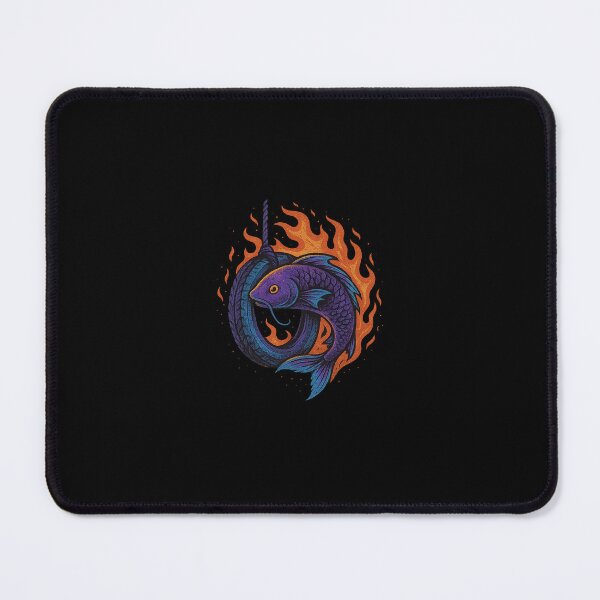 Item preview, Inferno Swing – Fish and Tire Flame Art designed and sold by vicesofahooligan.