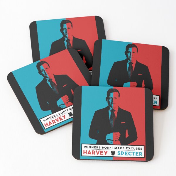 Item preview, Harvey Specter Winners Don't Make Excuses and hundreds of other personalized products designed and sold by edsonmaciel1990.