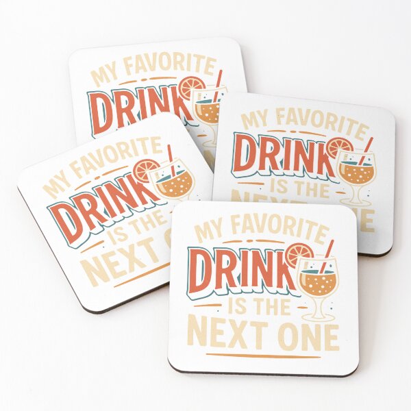 Item preview, My Favorite Drink designed and sold by Daily Grind Gear.