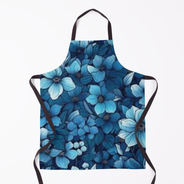 Item preview, blue flowers designed and sold by pksart1.