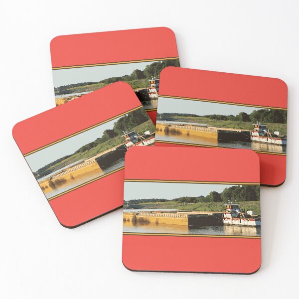 Item preview, Tug Boat and Barge designed and sold by TyBrockDesigns.