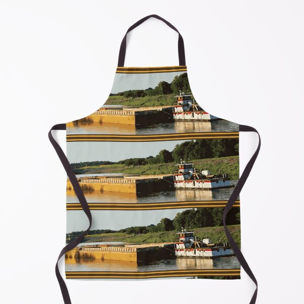 Item preview, Tug Boat and Barge designed and sold by TyBrockDesigns.