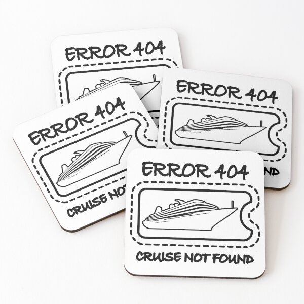 Item preview, Error 404 – Cruise Not Found designed and sold by HungarianSailor.