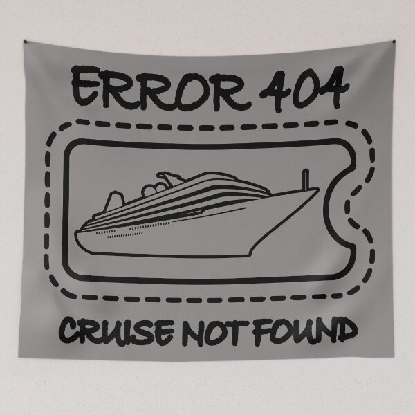 Item preview, Error 404 – Cruise Not Found designed and sold by HungarianSailor.