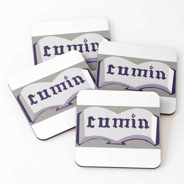 Item preview, Deep Purple Book Spice Label Cumin designed and sold by abitofaromantic.
