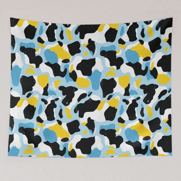 Item preview, Colorful Abstract Cow Print Pattern designed and sold by Prismatect.