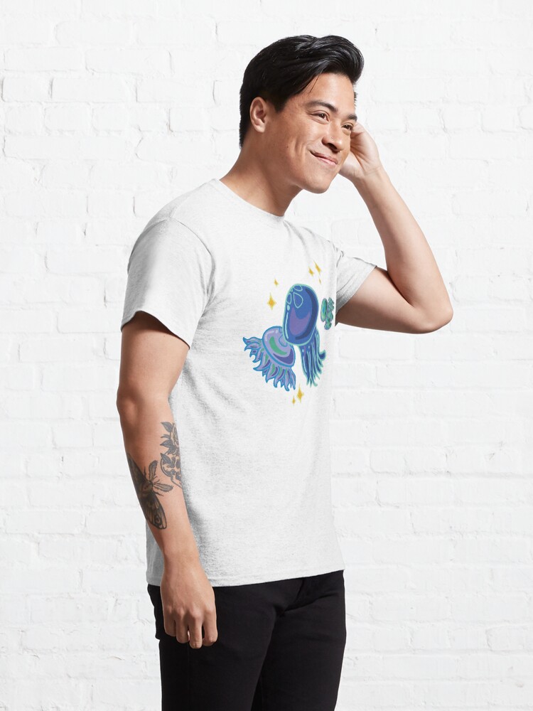 Thumbnail 5 of 7, Classic T-Shirt, Blue Jellies designed and sold by Carolyn-Loftus.