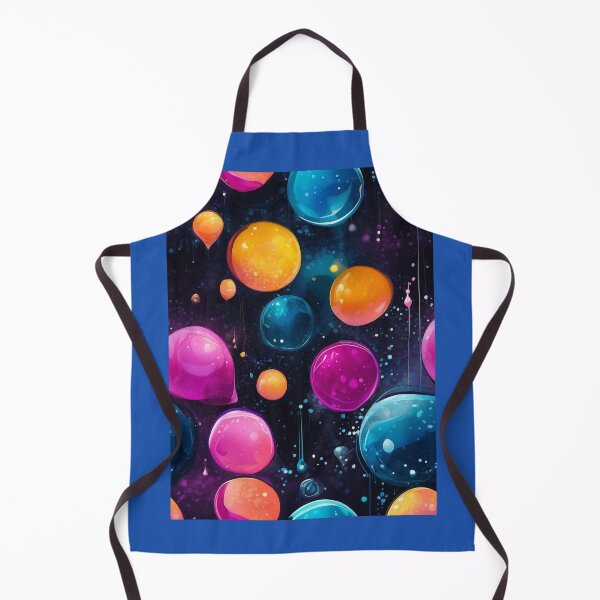 Item preview, Vibrant, floating neon space balls designed and sold by KilianSzmid.
