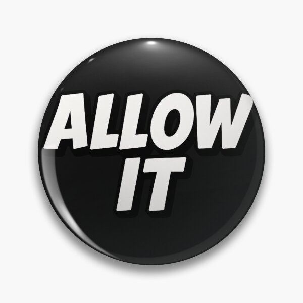 Item preview, ALLOW IT | UK Slang Comic Text Tee designed and sold by ViralByDesign.
