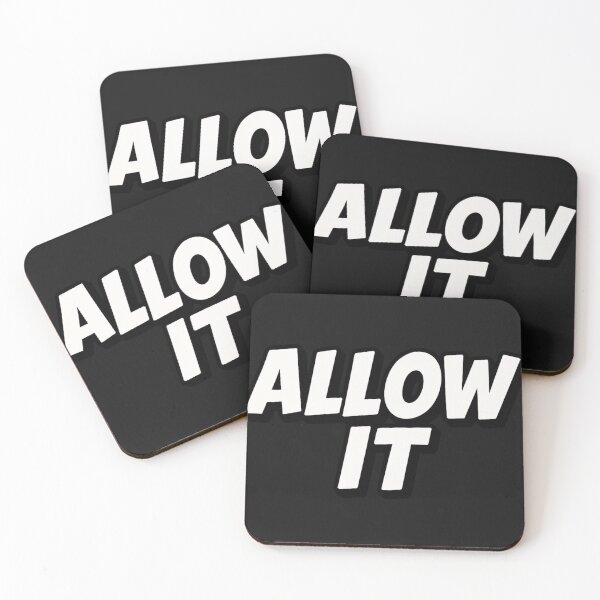 Item preview, ALLOW IT | UK Slang Comic Text Tee designed and sold by ViralByDesign.