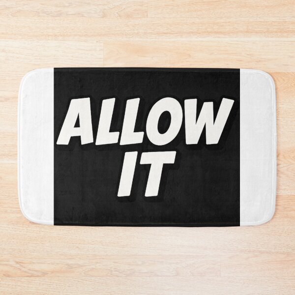 Item preview, ALLOW IT | UK Slang Comic Text Tee designed and sold by ViralByDesign.