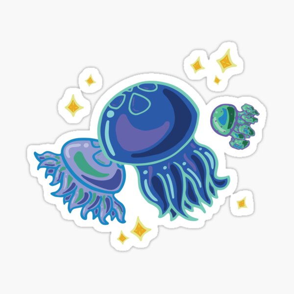 Blue Jellies Sticker