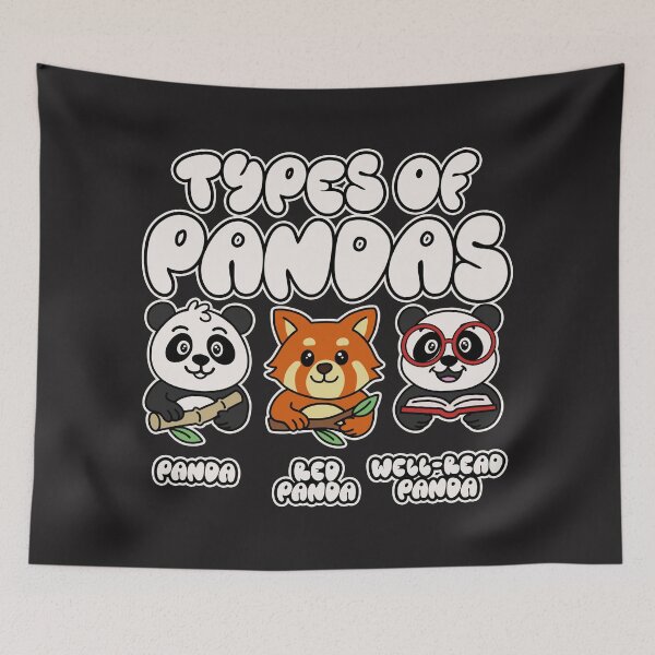 Item preview, Cute Panda Reading Meme for Book : Cute Panda Meme for Book Lovers & Readers designed and sold by ImaginarStore.