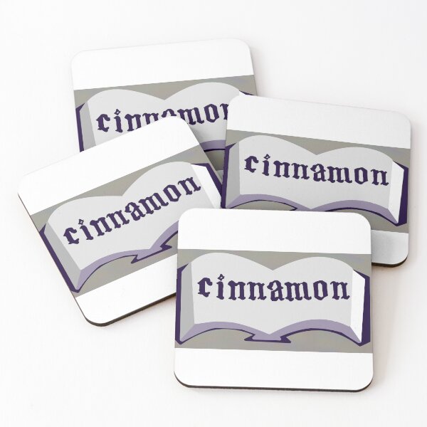 Item preview, Deep Purple Book Spice Label Cinnamon designed and sold by abitofaromantic.