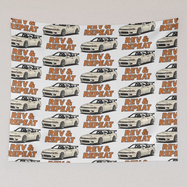 Item preview, Rev & Repeat, Tuner Life in Full Throttle designed and sold by Automotive Art by Greg.