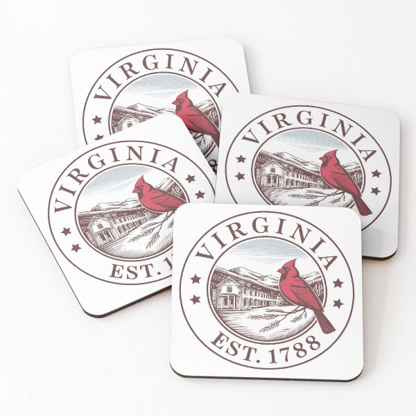 Item preview, Virginia Est. 1788 designed and sold by HappyCraftyPeachPixl.