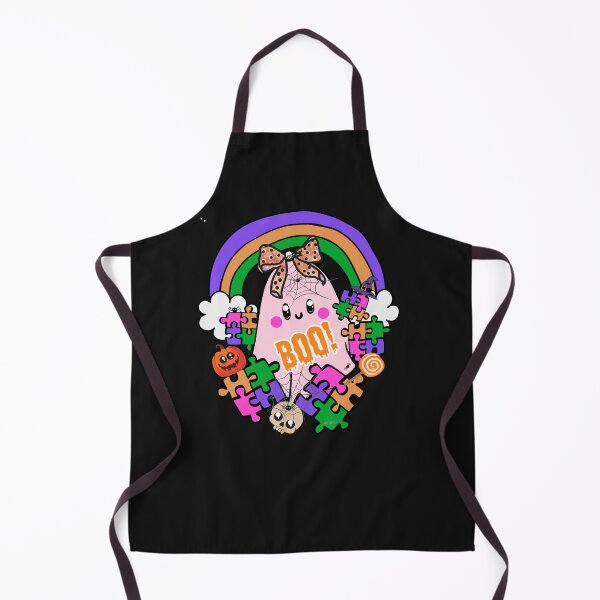Item preview, Halloween Rainbow Pink Ghost Boo designed and sold by ArtBeLife.