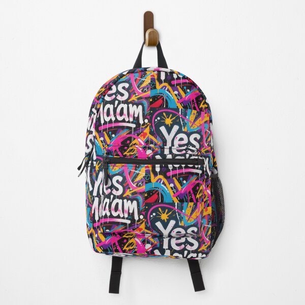 Item preview, Bold Affirmation in Vivid Street Colors "Yes Ma'am" designed and sold by Pearlsiwa.