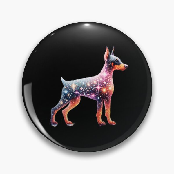 Item preview, Glitter Miniature Doberman Pinscher designed and sold by TheAnimalZ00.