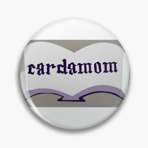 Item preview, Deep Purple Book Spice Label Cardamom designed and sold by abitofaromantic.