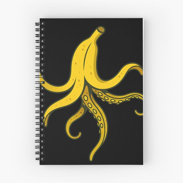 Item preview, Banana Octopus Hybrid – Whimsical Fruit and Sea Creature Art designed and sold by haitrieuic96.